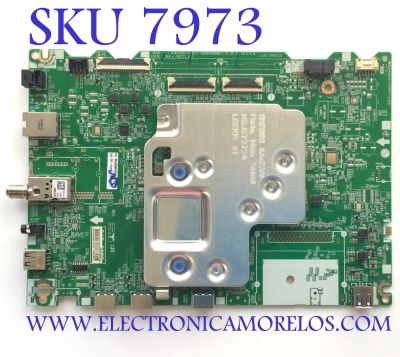 MAIN PARA TV LG 4K HDR UHD SMART TV / NUMERO DE PARTE EBT67210101 / EAX69763505 / 67210101 / EAX69763505(1.0) / PANEL NC860TQF-AAKH5 / MODELO 86UQ7590PUD / 86UQ7590PUD.BUSYLKR